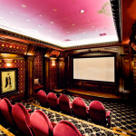 Media Room Molding and Paneling