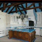 Custom Kitchen Cabinetry and Beams